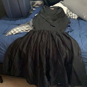 Pin up girl couture dress. 1950 style